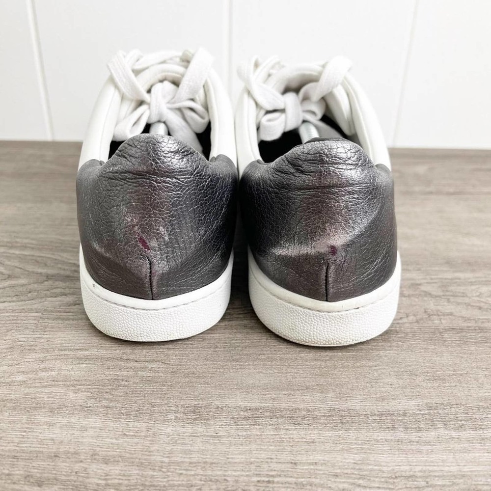 VINCE Varin Leather Lace Up Sneakers - Picture 5 of 9